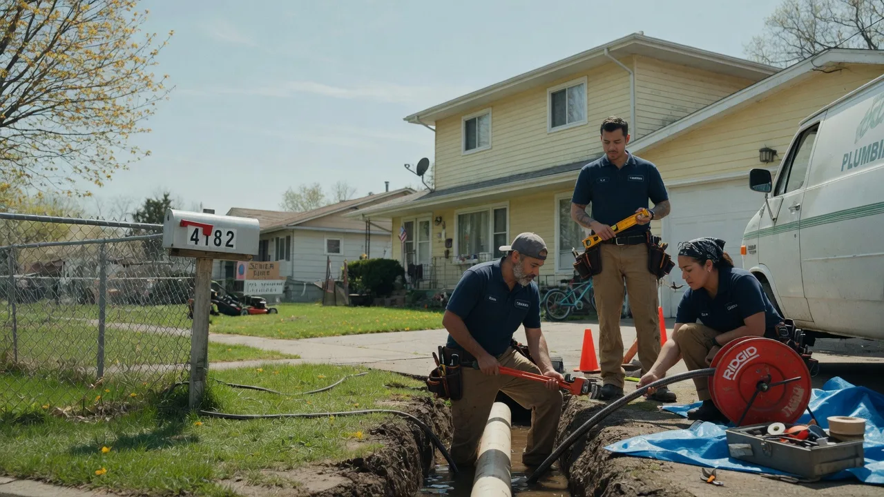 Gas Line Repair in Bonnie, IL near me